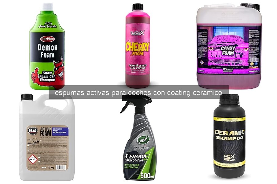 Espuma activa para coches con coating cerámico: ¿qué es y cómo usarla?