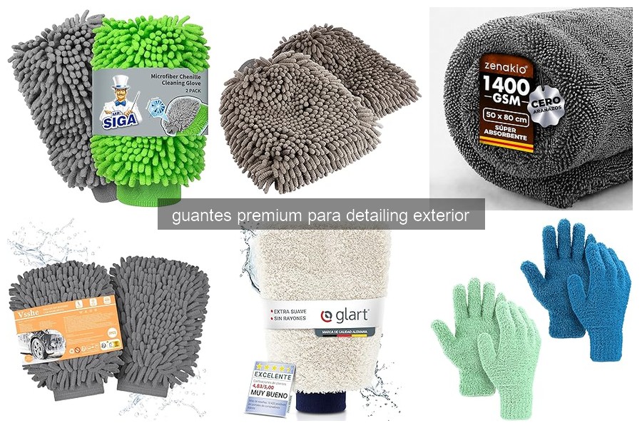 Guantes Premium para Detailing Exterior: ¿Qué Son y Sus Beneficios?