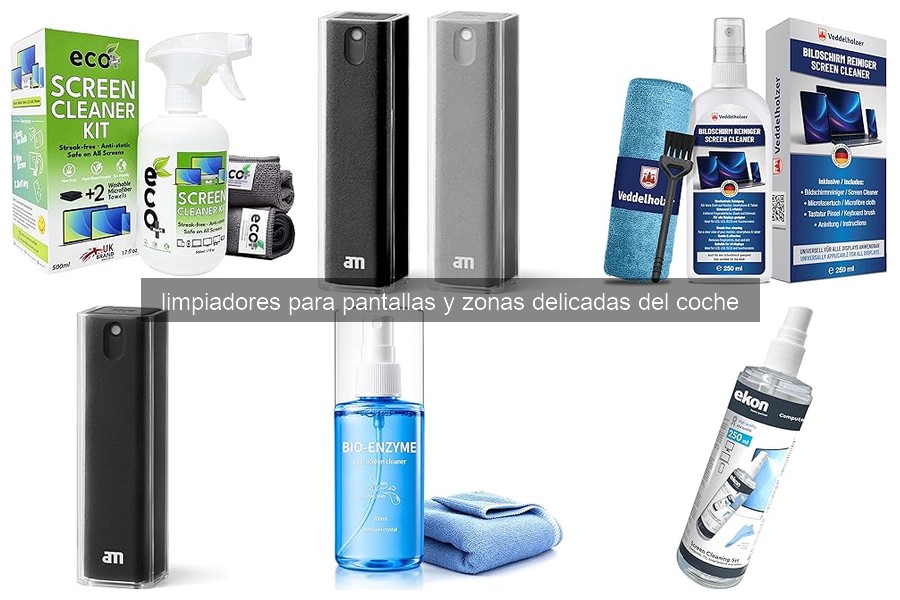 Guía de Compra de Limpiadores para Zonas Delicadas del Coche