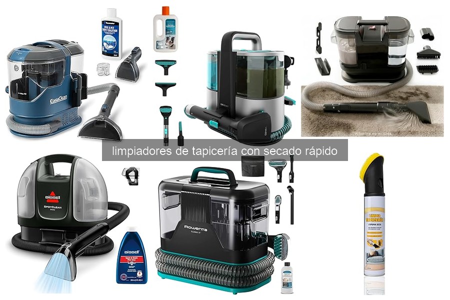Guía de compra: limpiadores de tapicería con secado rápido
