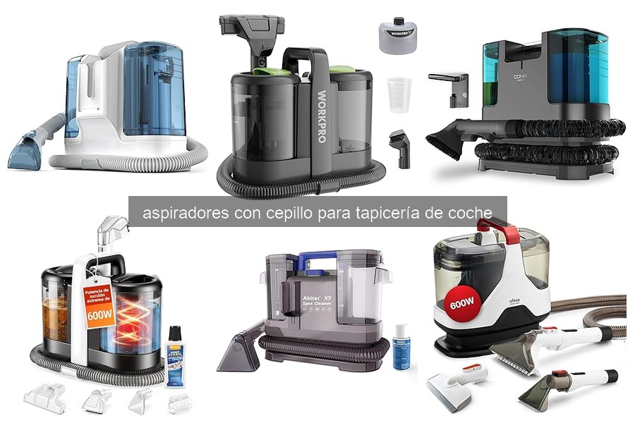 Guía para elegir el mejor aspirador con cepillo para tapicería