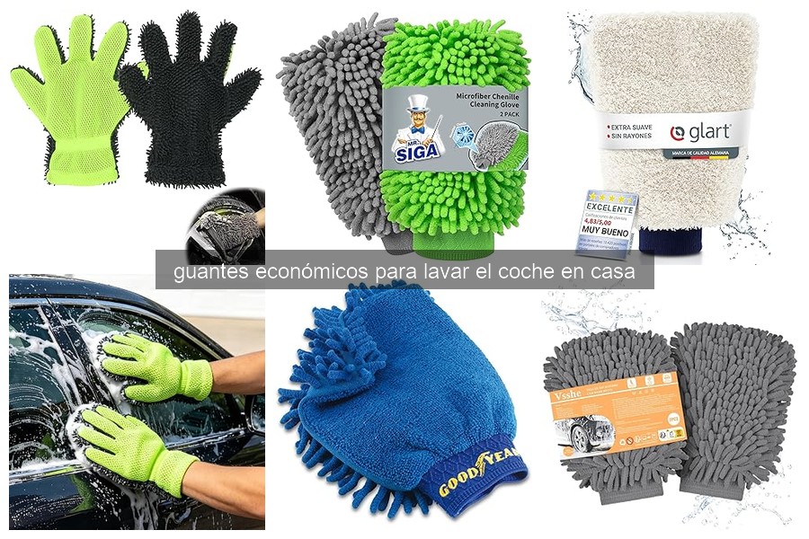 Guía para elegir guantes económicos para el lavado del coche
