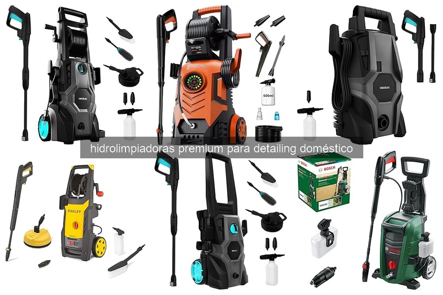 Hidrolimpiadoras Premium: Beneficios para el Detailing Doméstico
