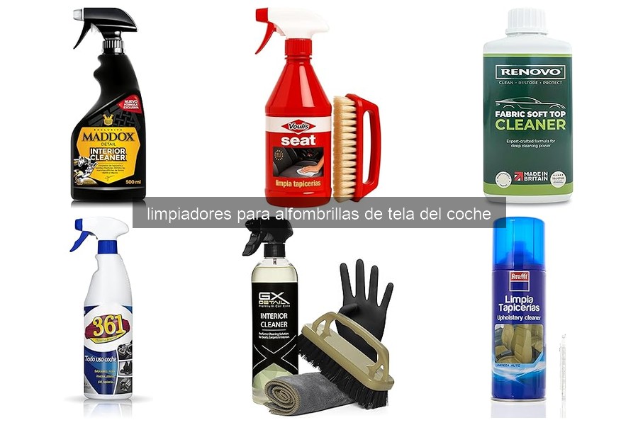 Limpiadores para alfombrillas de tela del coche: ¿Qué son?
