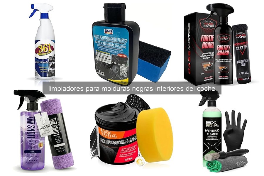 Limpiadores para Molduras Negras del Coche: ¿Qué Son y Cómo Usarlos?