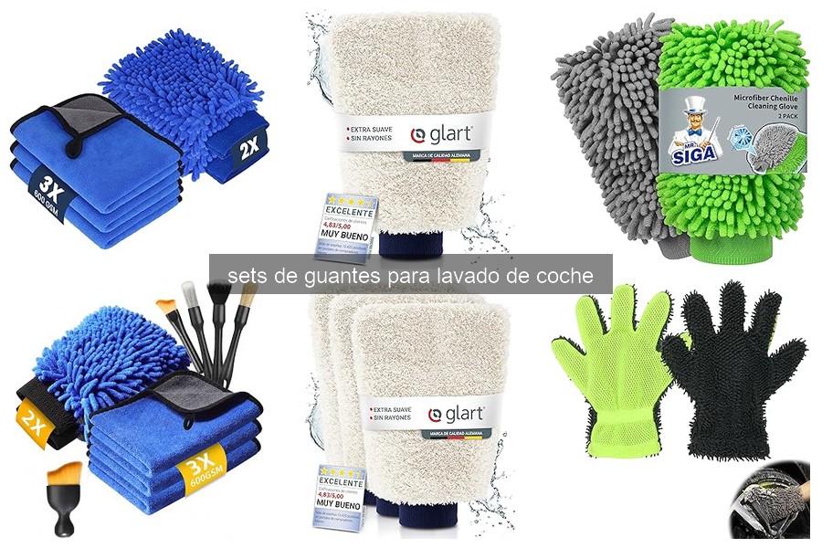 Los Mejores Guantes para Lavado de Coches en 2026