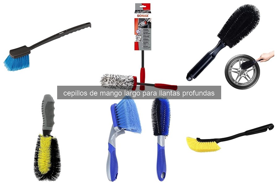 Mejores cepillos de mango largo para llantas profundas 2023