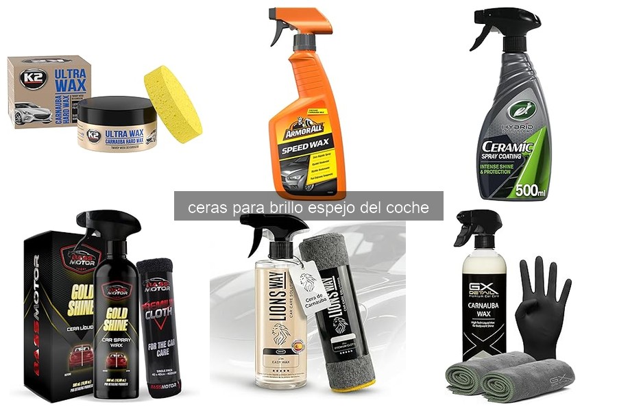 Mejores ceras para brillo espejo del coche en 2026