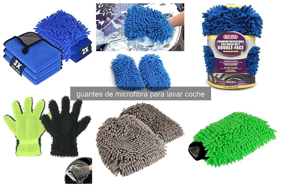 Mejores guantes de microfibra para lavar coches en 2026