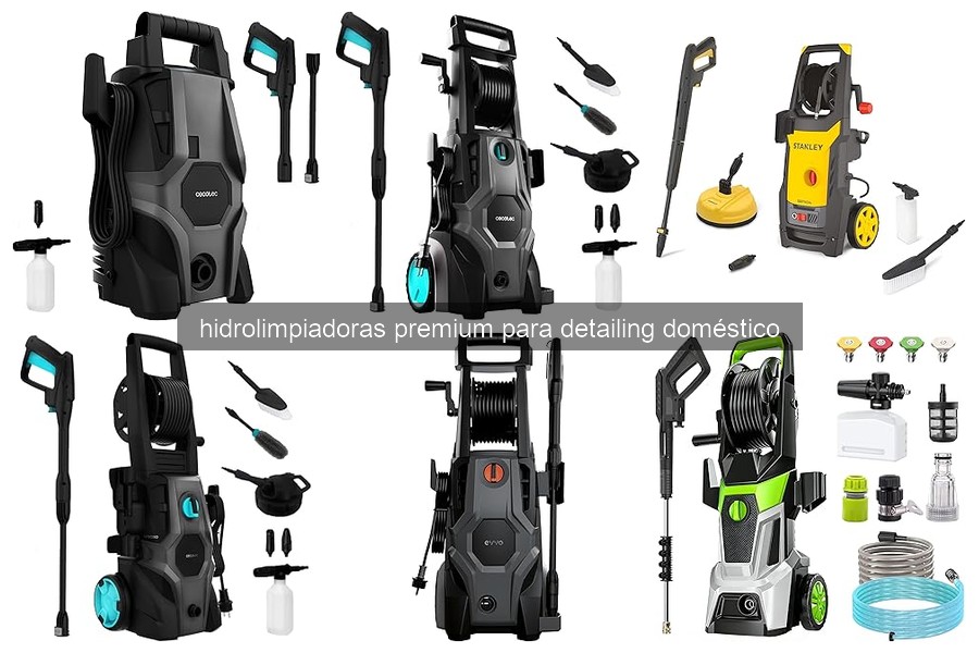 Mejores hidrolimpiadoras premium para detailing en 2023