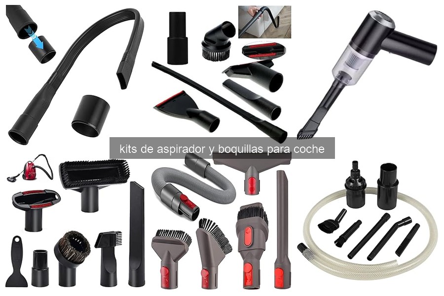 Mejores kits de aspirador para coches según tipo de vehículo
