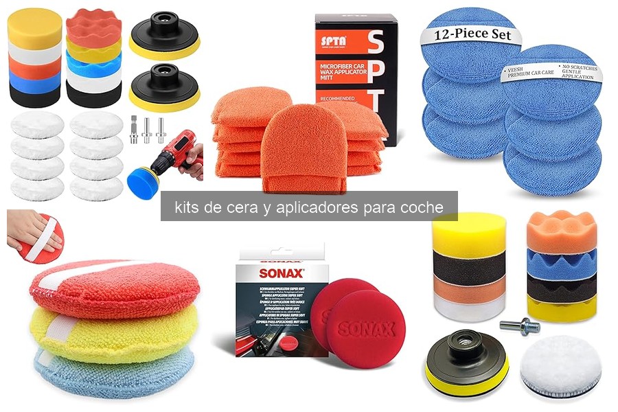 Mejores kits de cera para coche 2023: comparativa y precios