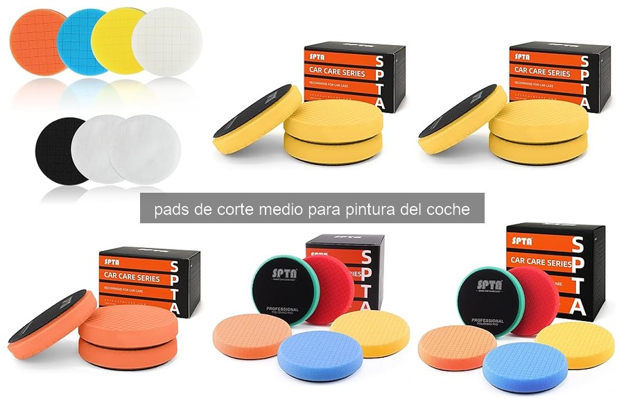 Mejores pads de corte medio para eliminar rayones en 2026