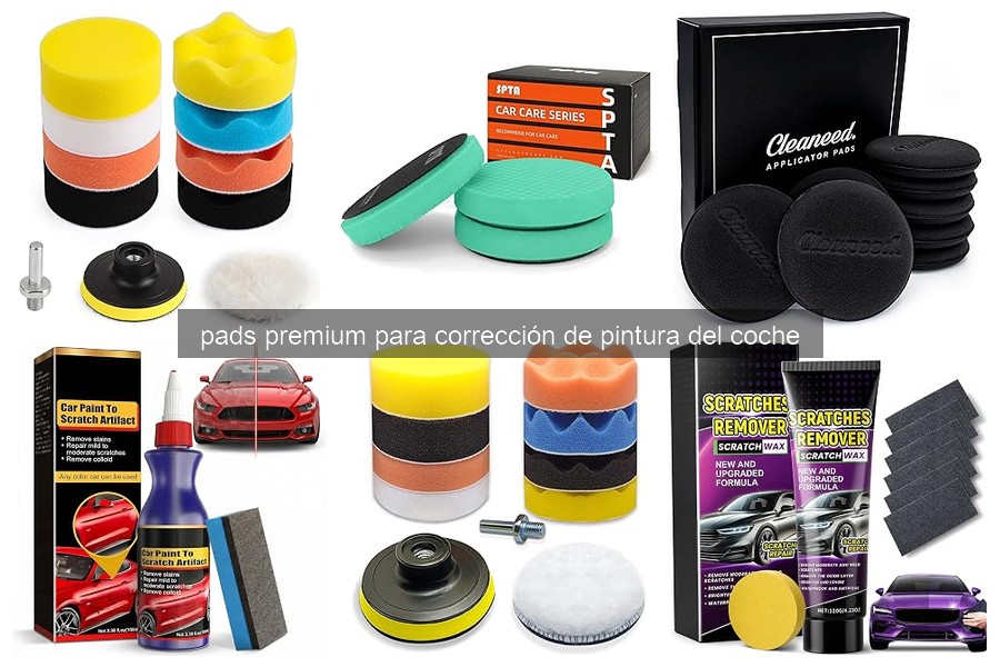 Mejores pads premium para pulir coche según reseñas de usuarios