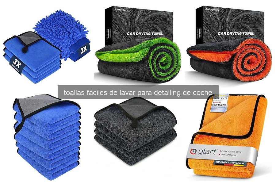 Mejores toallas para detailing de coche en 2026: comparativa