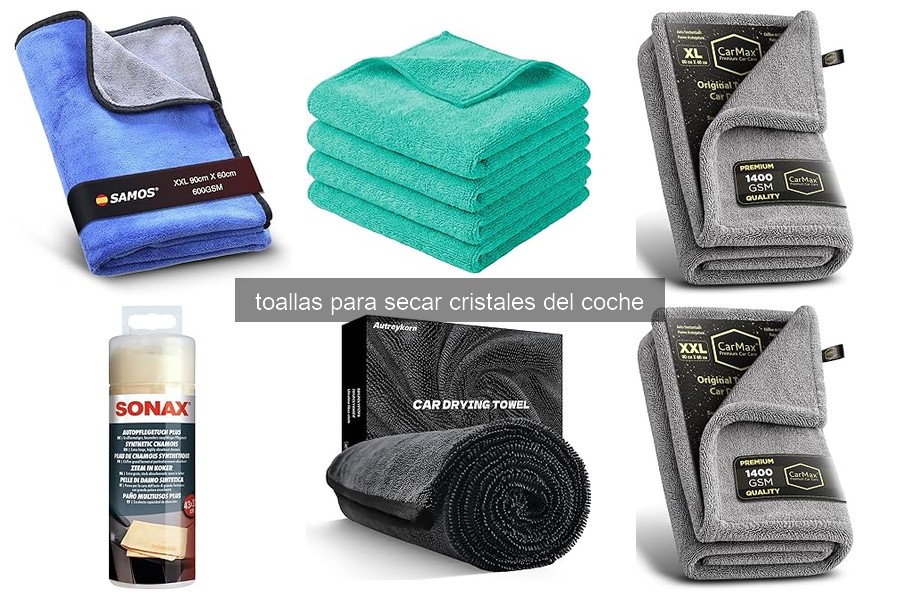 Mejores toallas para secar cristales del coche en 2026
