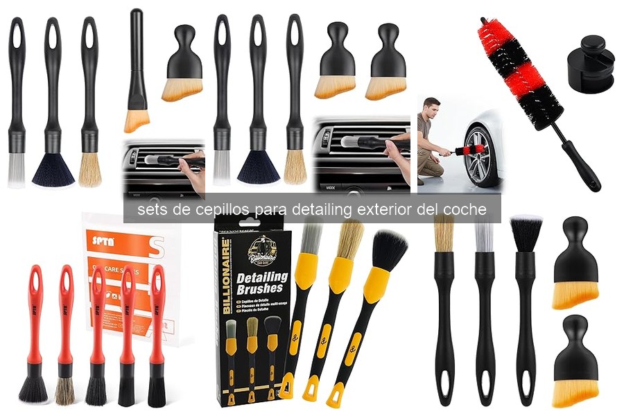 Problemas Comunes al Usar Cepillos de Detailing Exterior
