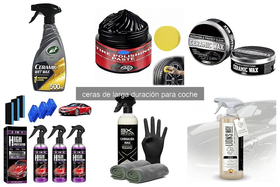 Problemas comunes al usar ceras de larga duración en coches