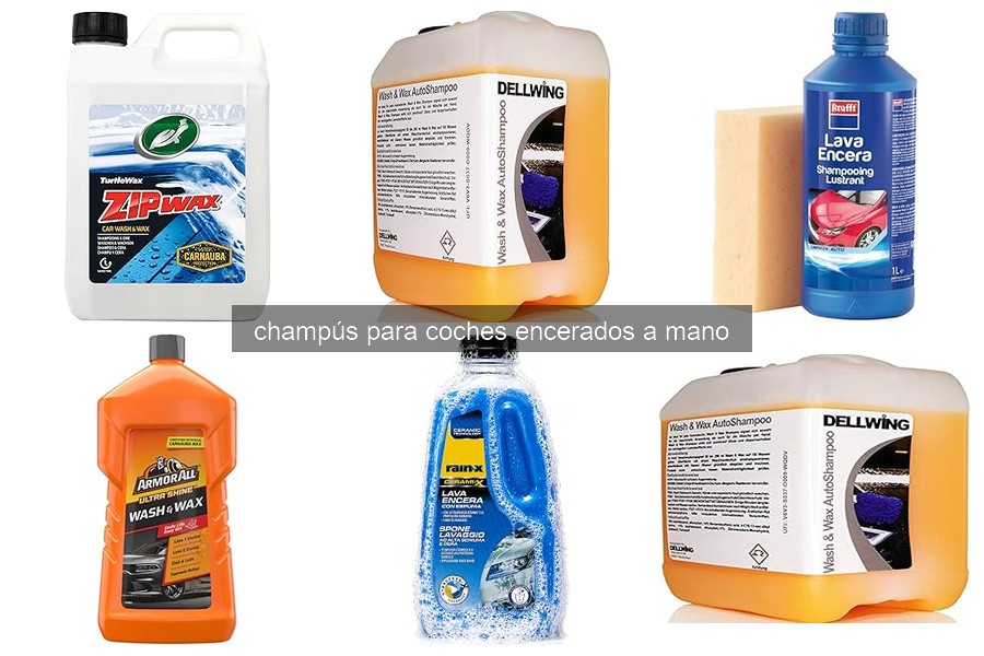 Problemas comunes al usar champús en coches encerados