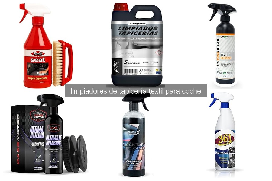Problemas comunes al usar limpiadores de tapicería textil