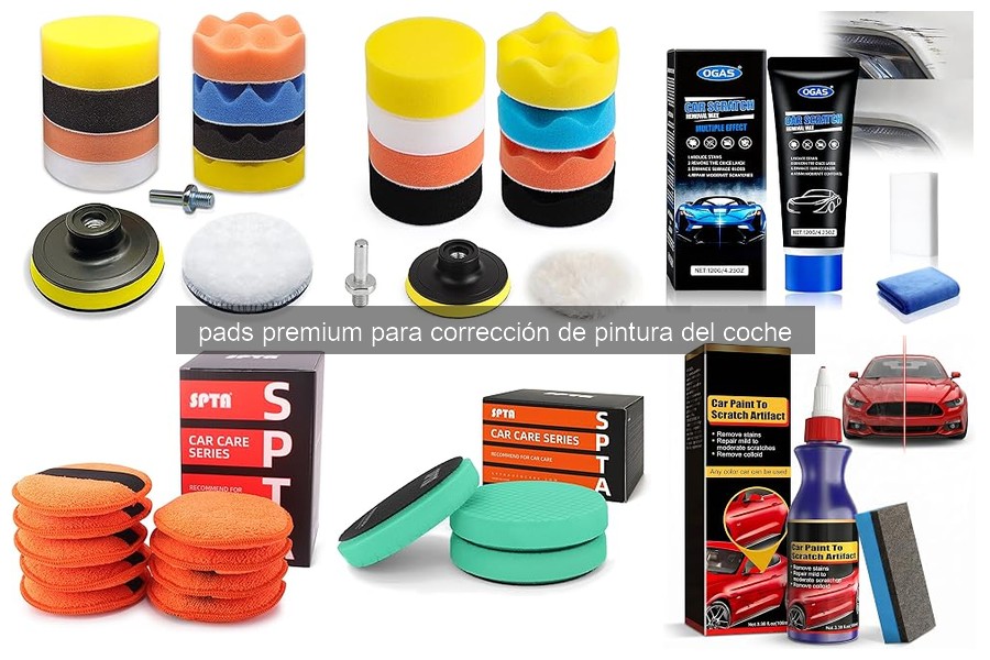 Problemas comunes al usar pads de corrección de pintura