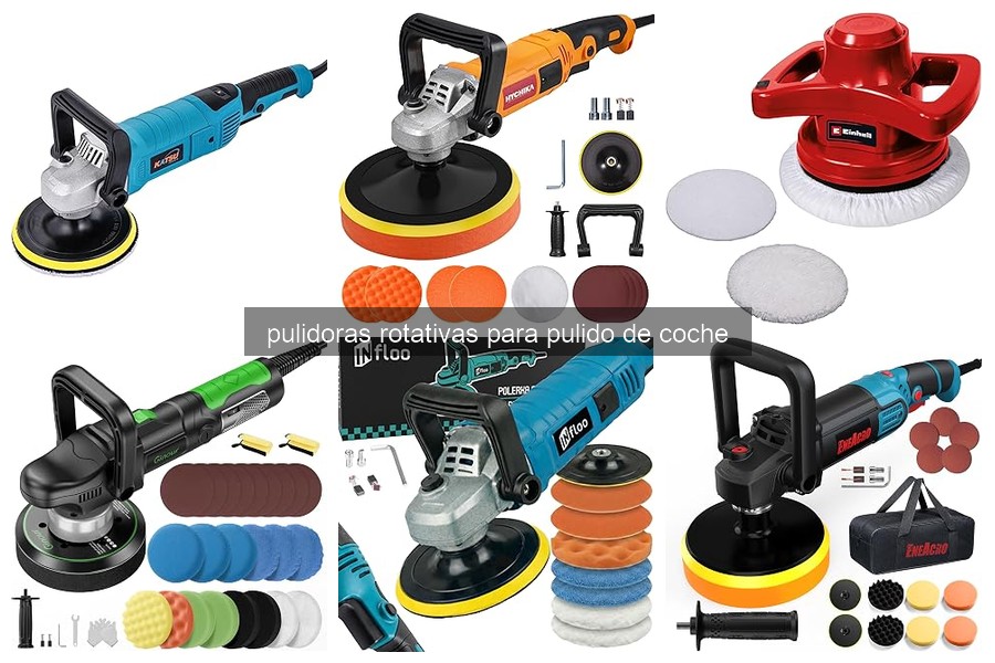 Problemas comunes al usar pulidoras rotativas y soluciones