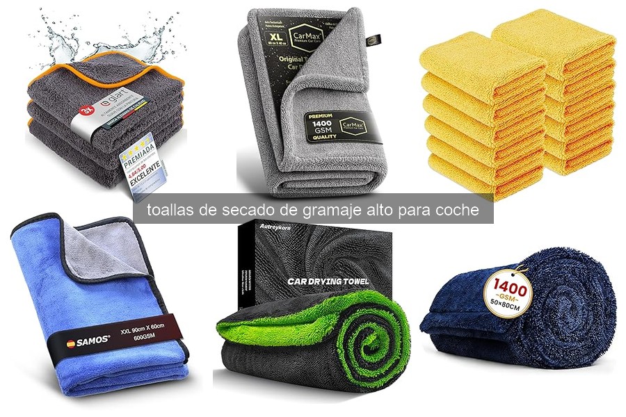 Problemas comunes al usar toallas de secado de coche y soluciones