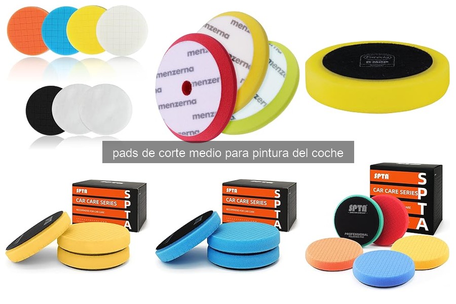 Problemas comunes con pads de corte medio y sus soluciones