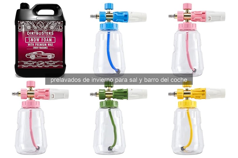 Problemas comunes con prelavados de invierno y soluciones