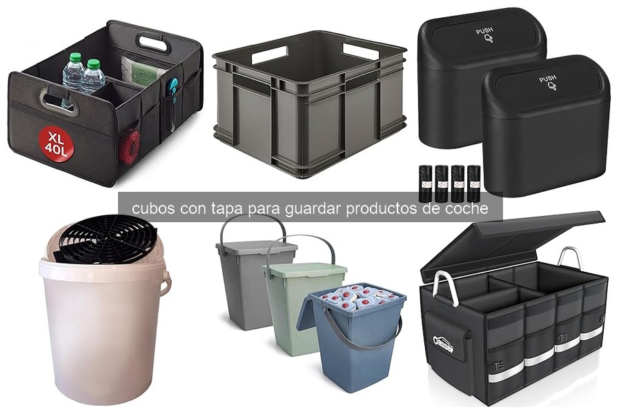 Problemas Comunes de Cubos con Tapa para Limpiar tu Coche