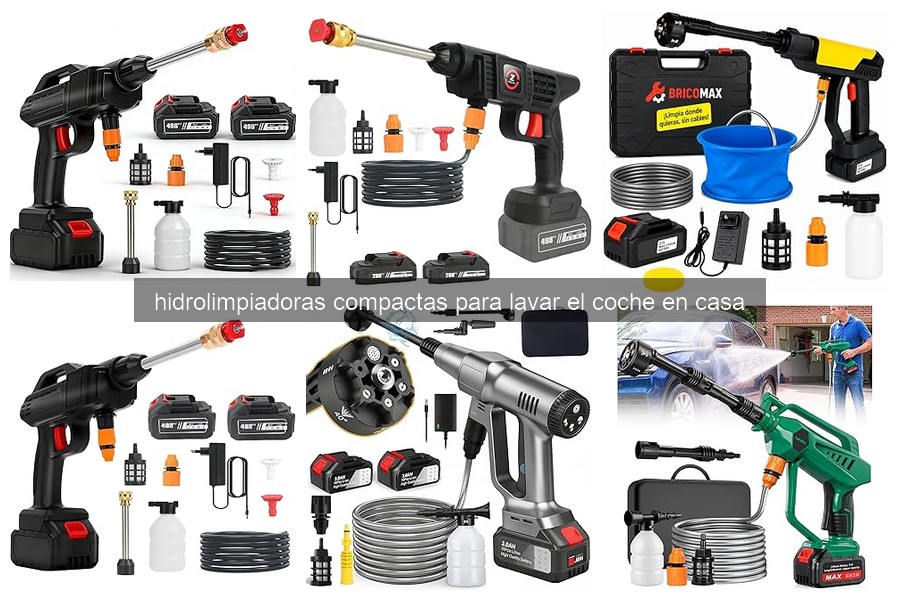 Problemas comunes de hidrolimpiadoras compactas y soluciones