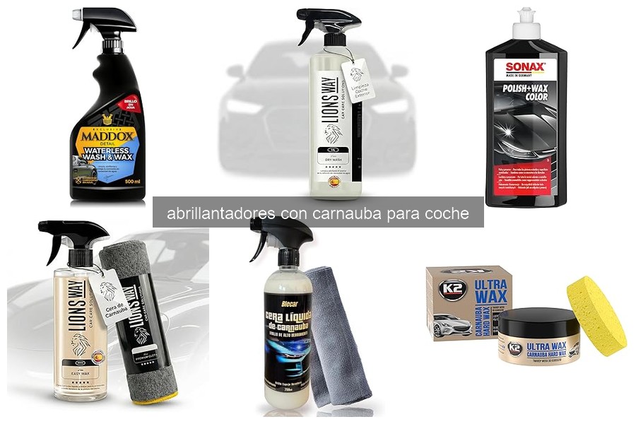 ¿Qué es un abrillantador con carnauba y cómo funciona?