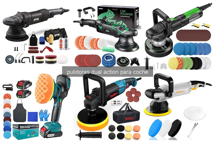 ¿Qué es una pulidora dual action y cómo funciona?