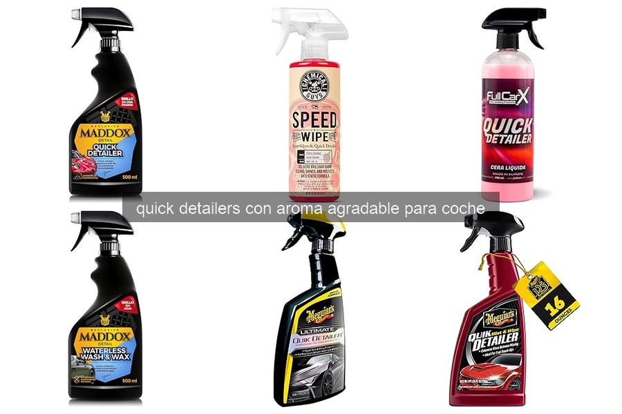 ¿Qué son los Quick Detailers y para qué sirven?