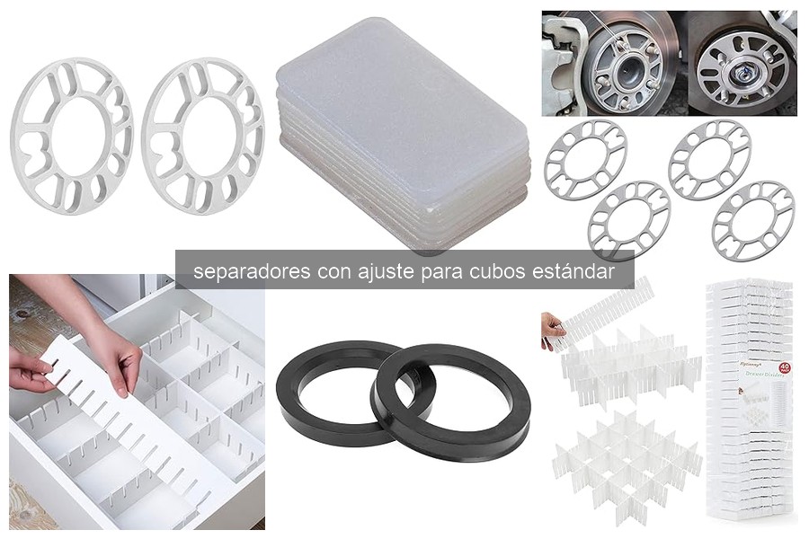Separadores con ajuste para cubos estándar: ¿qué son?