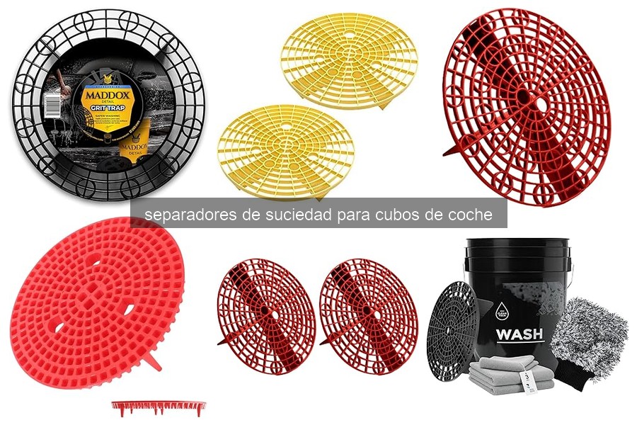 Separadores de Suciedad para Cubos de Coche: ¿Qué Son y Beneficios?