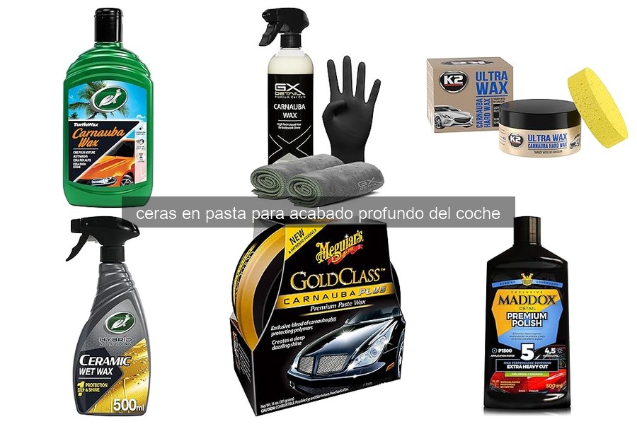 Soluciones a Problemas Comunes con Cera en Pasta para Coche