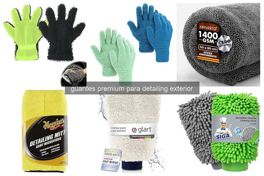 Soluciones a Problemas Comunes con Guantes de Detailing
