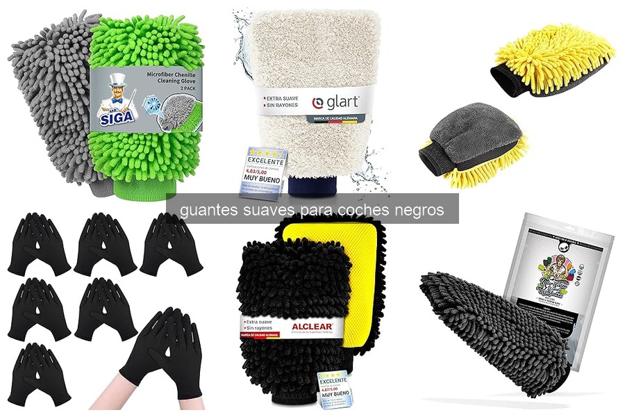 Ventajas de usar guantes suaves para limpiar coches