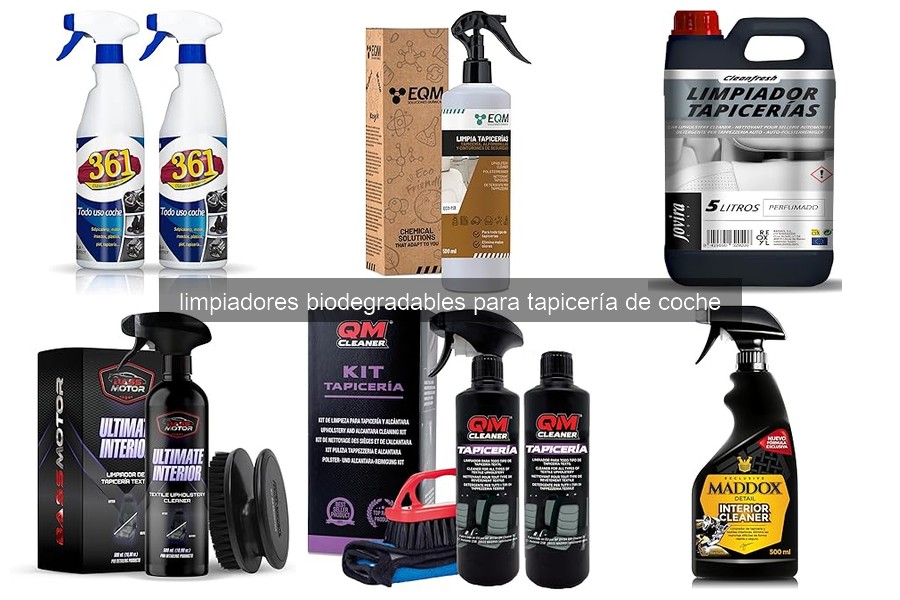 Ventajas de Usar Limpiadores Biodegradables para Tapicería